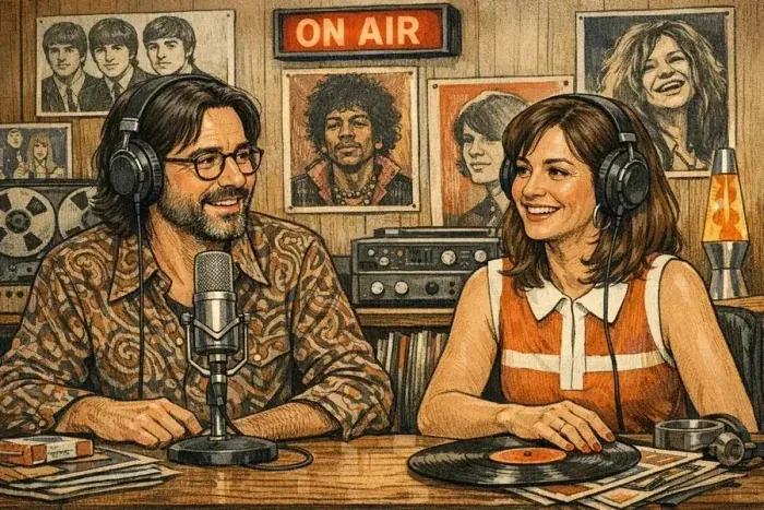 Cover art for the podcast episode Music of the 1960s - Pop, Protest, Soul, and the Expansion of Sound