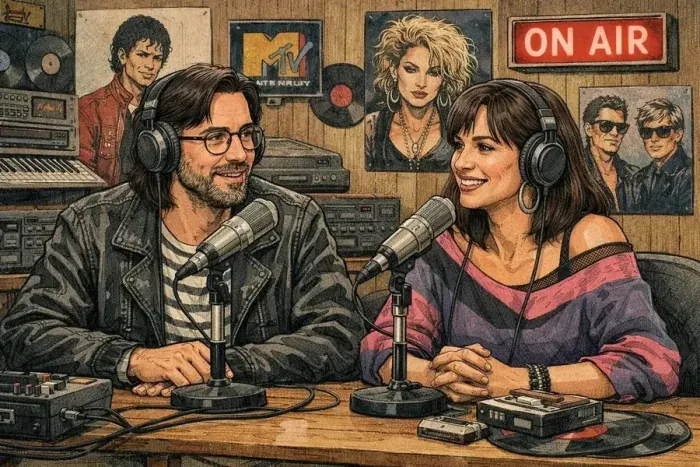 Cover art for the podcast episode The Sound of the 1980s - How Image, Technology, and Global Pop Changed Music