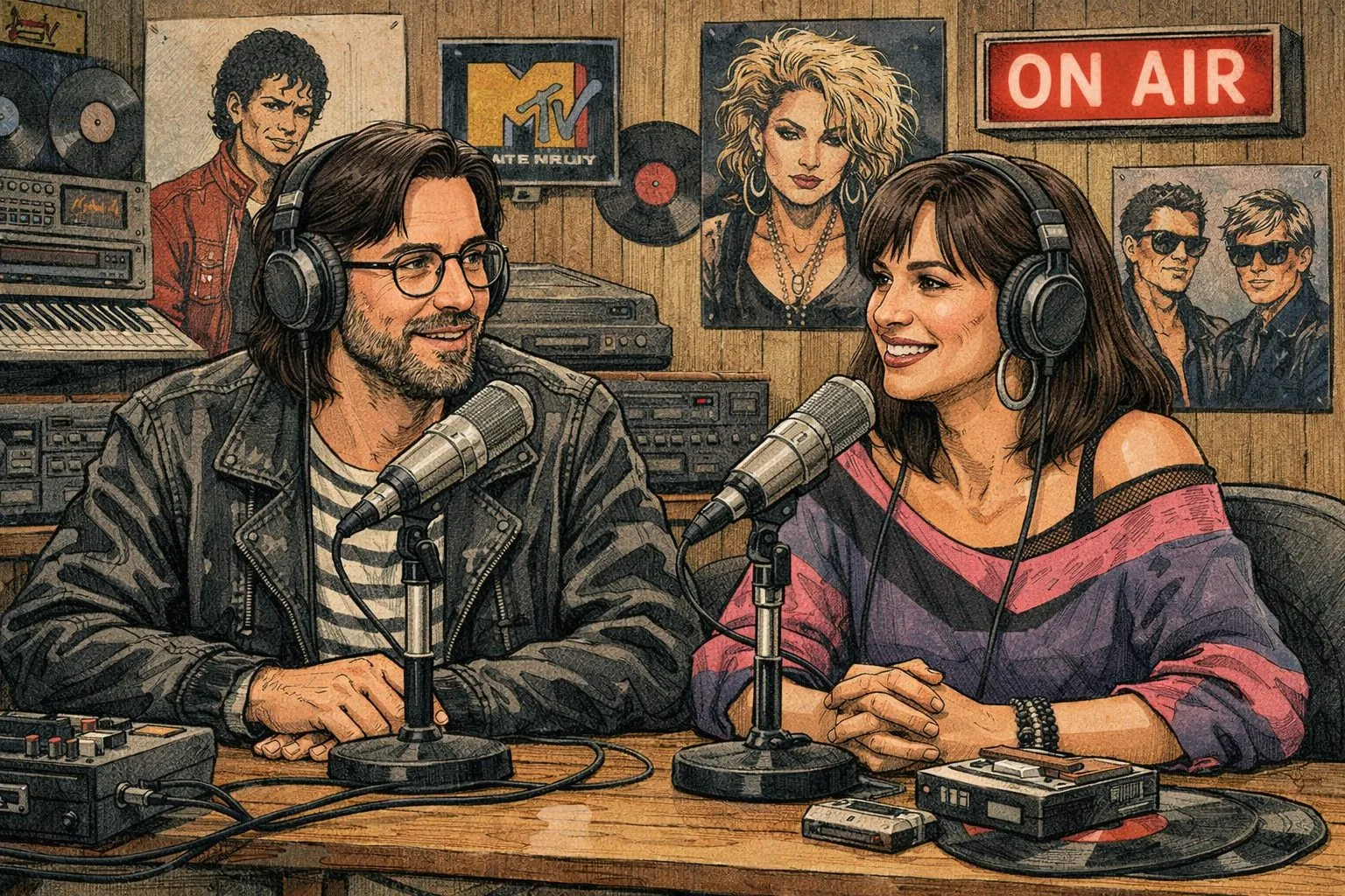 Cover art for the podcast episode The Sound of the 1980s - How Control, Image & Intimacy Shaped Modern Music