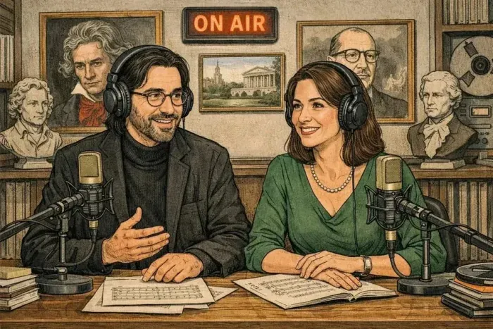 Cover art for the podcast episode From Classical Roots to Neo-Classical Intimacy